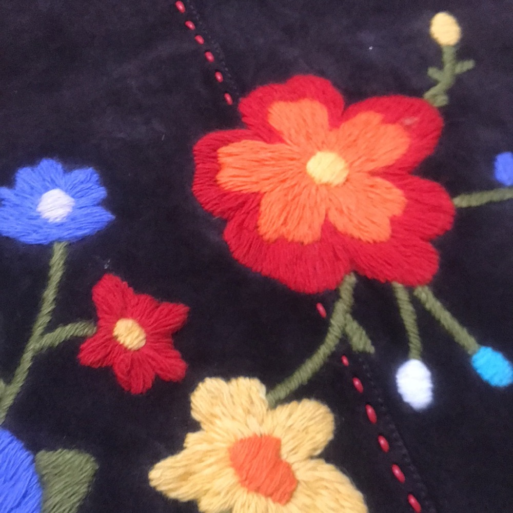 ⚡️FINAL PRICE⚡️ Moschino Cheap and Chic Vintage Flower Leather Skirt - Picture 13 of 16
